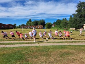 druhý tým v přetahované