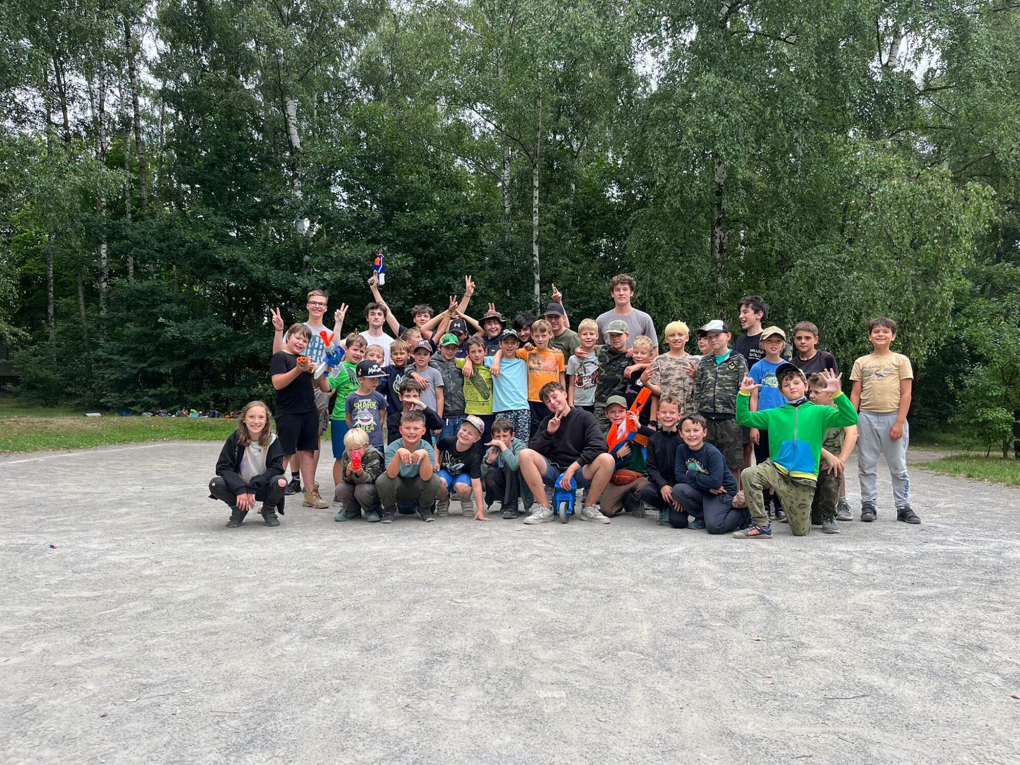 příměstský tábor NERF