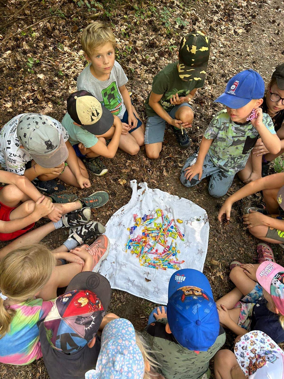 našli jsme poklad - na táboře Popovice