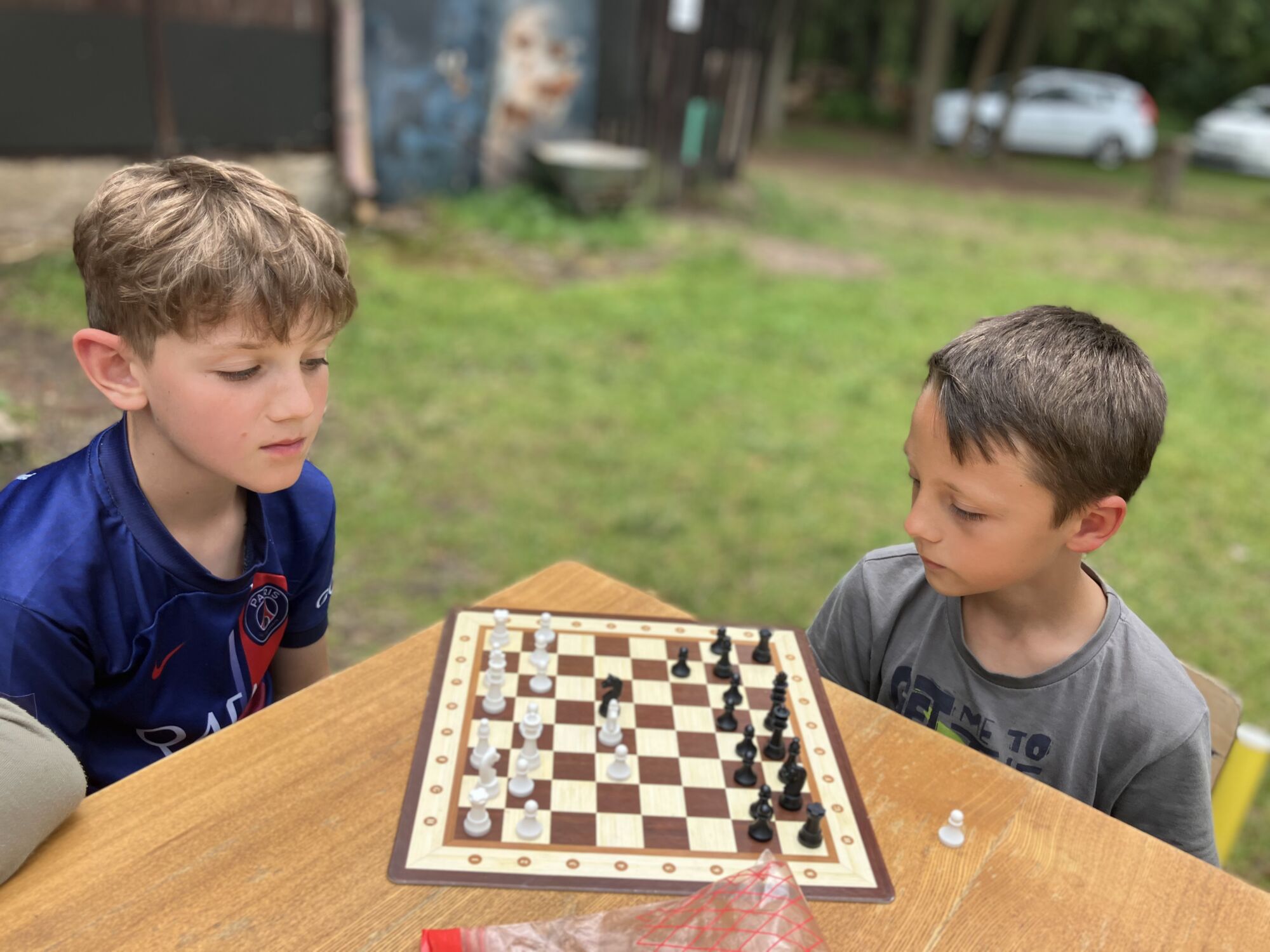 odpočinek na letním táboře