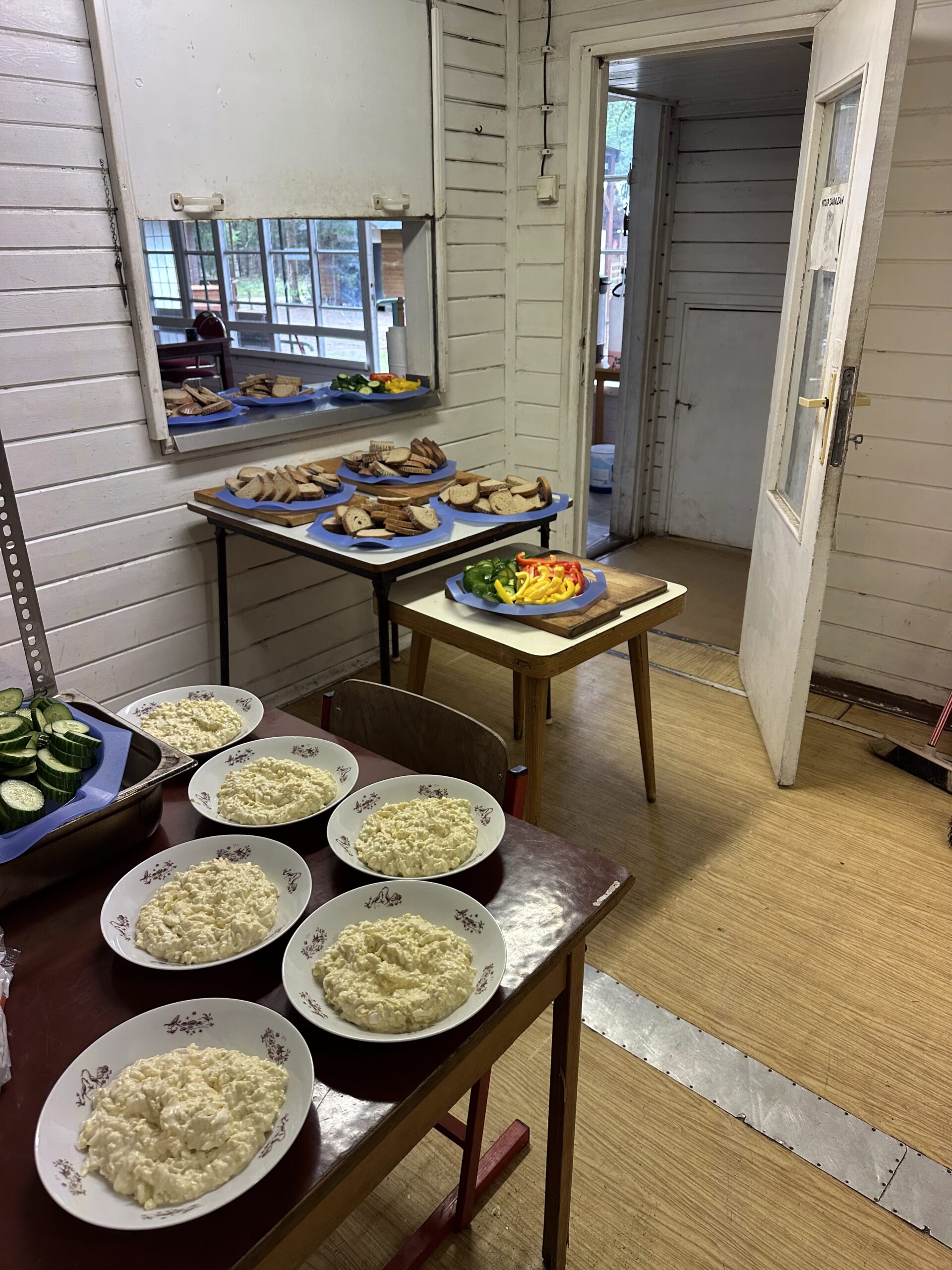 svačina na letním táboře