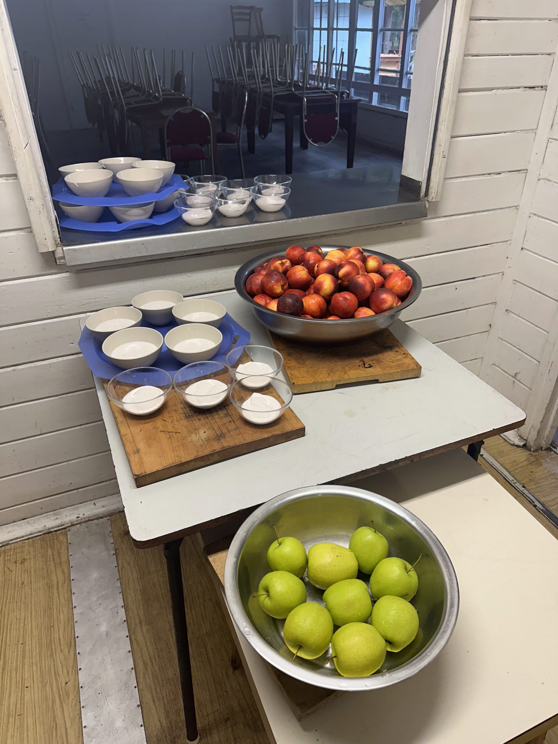 svačinka pro děti na táboře